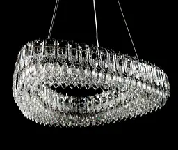 Світлодіодна люстра з кришталем Splendid Ray L7069/600/1 LED (CH+clear) - мініатюра 5