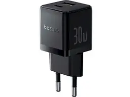 Мережевий зарядний пристрій BASEUS Palm 30 W Black (P1011160A113-00) - мініатюра 4