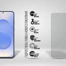 Плівка захисна Armorstandart hydrogel Anti-spy Samsung S26 5G (ARM88729) - мініатюра 2
