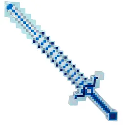 Дитяча іграшка Меч "Minecraft" Bambi MCR-M(Blue) світлові та звукові ефекти