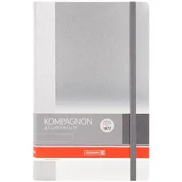 Блокнот Brunnen Компаньйон Aluminium А5, 96 аркушів (10 552 20 05)