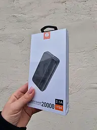 Зовнішній акумулятор Power Bank WUW Y94 20000 mAh - мініатюра 2