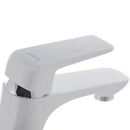 Змішувач для умивальника Mixxus Oregon 001 white MI5792 Білий матовий - мініатюра 3