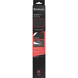Килимок для мишки Defender Black M (50560) - мініатюра 5