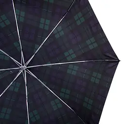Жіноча складана парасолька механічна Happy Rain 100 см зелена - мініатюра 3