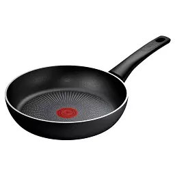 Сковорода Tefal Force 28 см, Titanium 2X (C2920602), з двошаровим титановим антипригарним покриттям