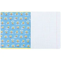 Зошит Kite Sponge Bob, 18 аркушів, клітинка (SB26-236) - миниатюра 2