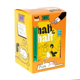 Набір вологих кормів Super Cat Half&Half "5+1" для дорослих котів, шматочки з лососем у желе, паучі, 6 шт*100 г - мініатюра 4