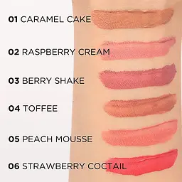 Рідка помада для губ Eveline Cosmetics Variete Satin Matt Lip 06 Strawberry Cocktail 4,5 мл - мініатюра 2