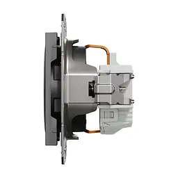 Розетка Schneider Electric ASFORA антрацит (EPH2900171) - мініатюра 4