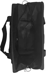 Дорожня сумка-лоукост Carbon 6300 колір чорний - мініатюра 3
