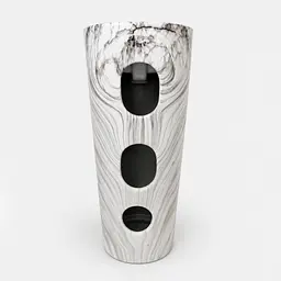 Умивальник VBI Bolonia підлоговий 39x40 см black veins VBI-019033 - мініатюра 3