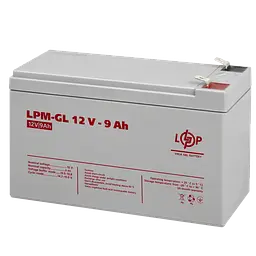 Аккумулятор гелевий LogicPower LPM-GL 12 V 9 Ah (LP6563) - мініатюра 3