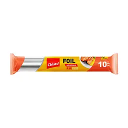 Фольга алюмінієва Chisto для харчових продуктів 10 м (4823098413684)