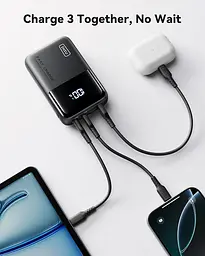 Павербанк INIU 25000 мА·год 100 Вт, USB-C, 3 виходи - мініатюра 2