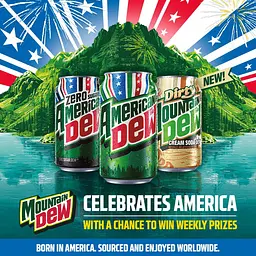 Газований напій Diet Mountain Dew Citrus Soda Pop 355 мл - мініатюра 4