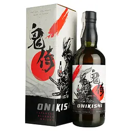Віскі Onikishi Blended 43% 0.7 л в подарунковій упаковці