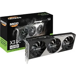 Відеокарта Inno3D GeForce RTX 5070 Ti X3 OC [N507T3-16D7X-176068N] UA [132360]