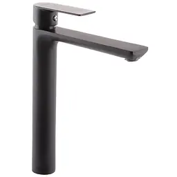 Змішувач для умивальника Haiba Alex 001 High black HB3923 Чорний матовий