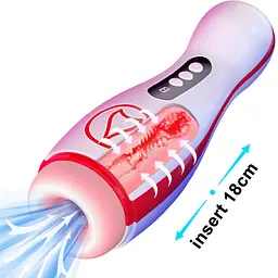 Автоматичний мастурбатор Masturbation Cup, 7 Suction Power, 7 Vibration Setting Boss Series 63-00069 103639 - мініатюра 9