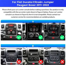Android 15 магнітола для Fiat Ducato, Boxer, Jumper - мініатюра 6