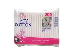 Ватні палички LADY COTTON 200шт