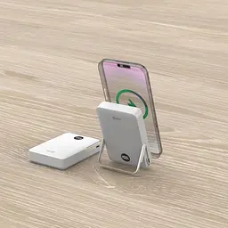 Павербанк ATRIA Magnetic White 10 000 mAh / 15 Вт (WPD-W57) - мініатюра 11