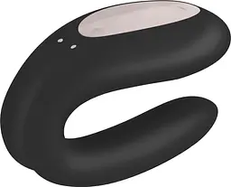 Смарт-вібратор для пар Satisfyer Double Joy Black SO3898 [95270] - мініатюра 3