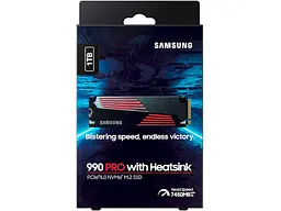 SSD-накопичувач Samsung 990 PRO with Heatsink 1 TB (MZ-V9P1T0GW) - мініатюра 7