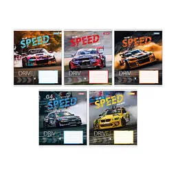 Зошит 1 вересня 1В Speed the best 48 аркушів лінія (767385), в асортименті