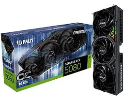 Відеокарта Palit RTX 5080 16Gb GamingPro OC (NE75080S19T2-GB2031A) (GDDR7, 256 bit, PCI-E v5.0 x16) - мініатюра 8