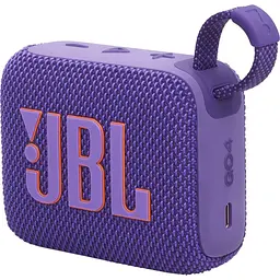 Портативна акустика JBL Go 4 Purple (JBLGO4PUR) - мініатюра 2