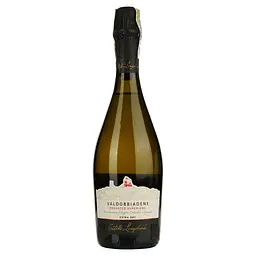 Вино ігристе Castello Longobardo Prosecco Valdobbiadene Superiore Spumante Extra Dry 11% біле сухе 0.75 л - мініатюра 2
