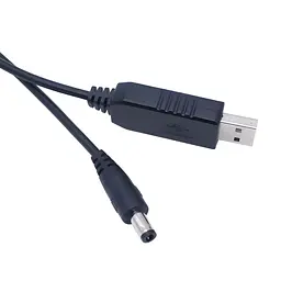 USB-кабель питания DC 5V с разъемом 2.1 x 5.5 мм для питания роутера.