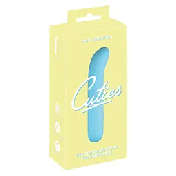 Вібратор Cuties Mini 11.8 см блакитний - мініатюра 10