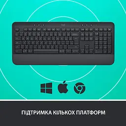 Клавіатура Logitech Signature K650 Graphite (920-010945) - мініатюра 3