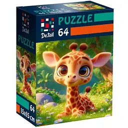 Пазли VLADI TOYS Малий жираф DT1234-13