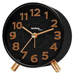 Годинник настільний Technoline Modell F Black/Cooper (Modell F), Чорний