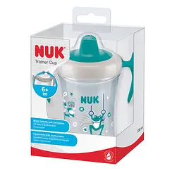 Поїльник Nuk Evolution Trainer від 6 міс. 230 мл зелений (3953131) - мініатюра 3