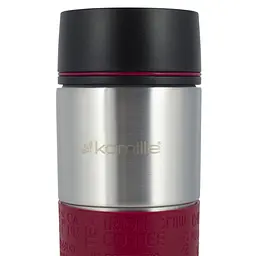 Термокружка Kamille KM-2098-Red 420 мл червона - мініатюра 6
