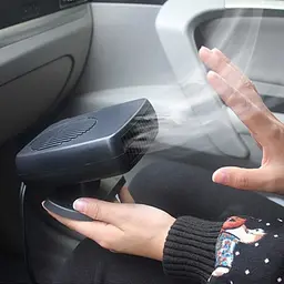 Автомобільний вентилятор-обігрівач Auto Heater Fan LJ-006 200 Вт, з килимком з підігрівом, 12V - мініатюра 5