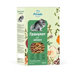 Корм Природа Гранулят для шиншил 500г арт.PR241564
