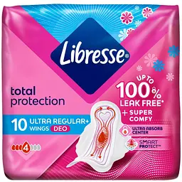 Прокладки гігієнічні Libresse Ultra Deo 10 шт. (5237) - мініатюра 2