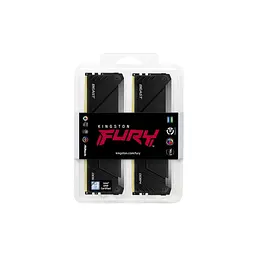 Модуль пам'яті для комп'ютера DDR4 16GB (2x8GB) 3200 MHz Beast Black Kingston Fury (ex.HyperX) (KF432C16BB2AK2/16WP) - мініатюра 5