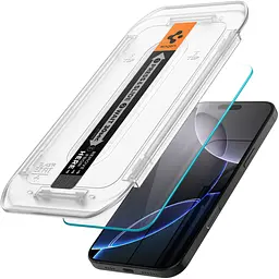 Захисне скло Spigen EZ Fit Glas.tR для Apple iPhone 16 Pro Crystal Clear [AGL07928] 2-Pack [117849] - мініатюра 4