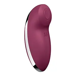 Вібростимулятор-пульсатор Satisfyer Tap & Climax 2 Red, ефект постукування пальцем - мініатюра 4