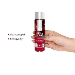Змазка на водній основі JO H2O — Cherry Burst (120 мл) без цукру, рослинний гліцерин - мініатюра 2