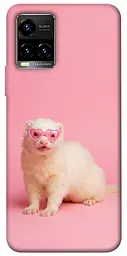 Чохол Demsky Білий тхір для Vivo Y21 / Y33s