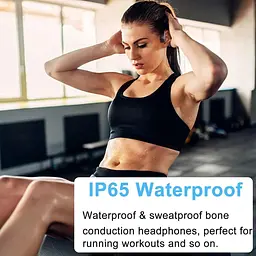 Бездротові навушники Bluetooth Bone Conduction водонепроникні - мініатюра 4