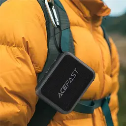 Портативна колонка ACEFAST K4 Go portable wireless speaker Black (6974316285113) - мініатюра 8
